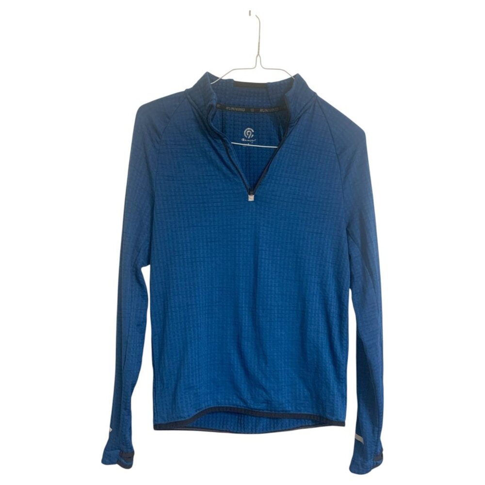 Champion Blue Women's Long Sleeve Running Top - Size S